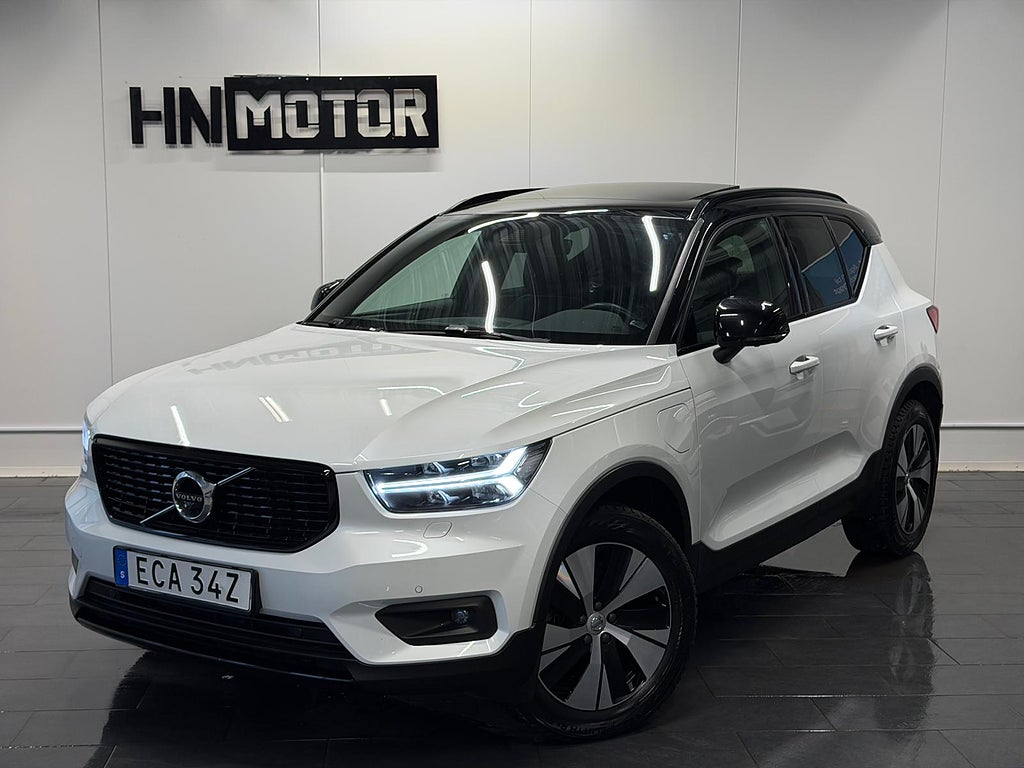 Volvo XC40 Recharge T4 R-Design |PANO|H/K|360|BLIS|2Brukare|NyServ