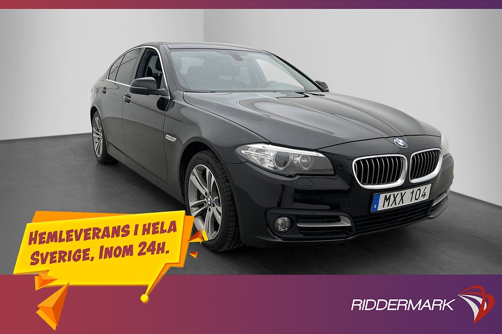BMW 530 d xDrive Sedan 258hk Night-Vision Navi Skinn Drag