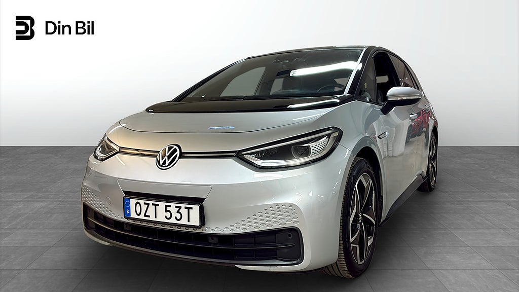 Volkswagen ID.3 Pro 204hk P-sensorer/Navigation