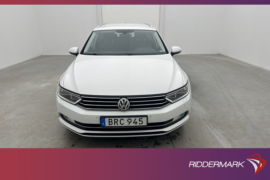 Volkswagen Passat TDI 150hk Fjärr-Värm Kamera CarPlay Drag