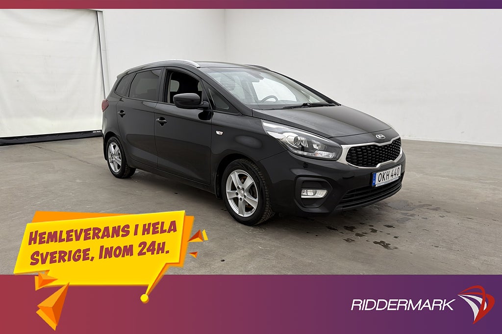 Kia Carens 1.7 VGT GLS 7-Sits Kamera Navi CarPlay Sensorer