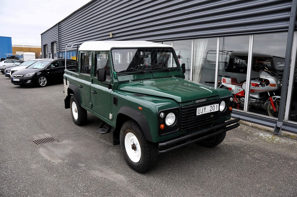 Land Rover Defender 110 Dubbelhytt Pick Up TD5 4x4