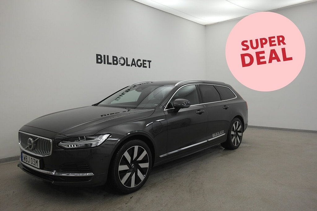 Volvo V90 Recharge T6 Core Edition. DEMOBIL SE UTRUSTNING! * SUPERDEA...