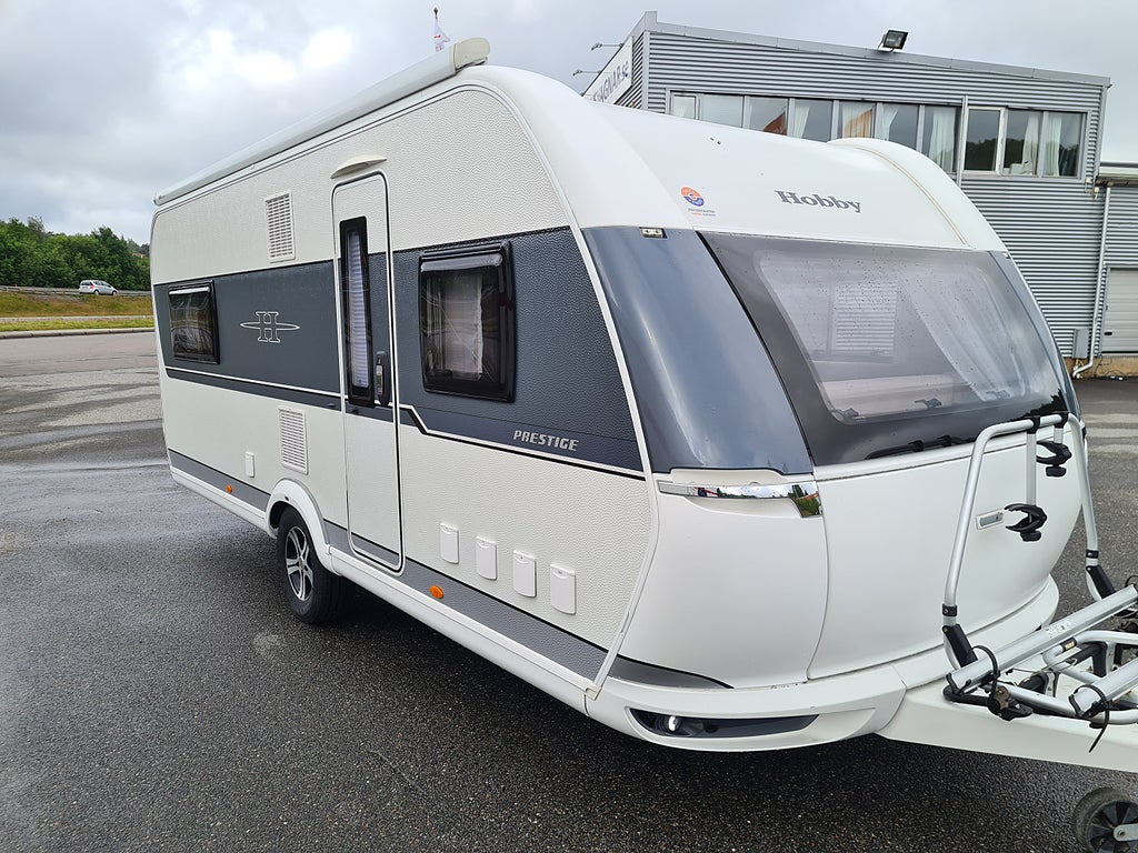 Hobby 560 Prestige FC "Takmarkis" AC"Mover"Alde"Tält"