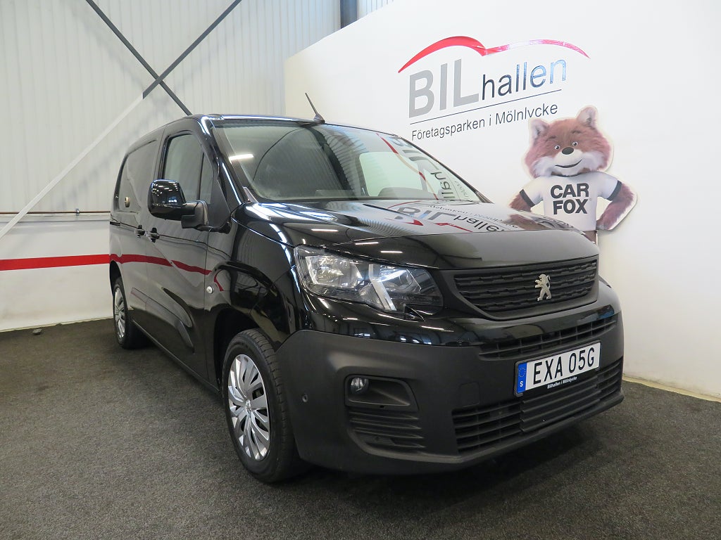 Peugeot Partner 1.5 BlueHDi 102HK Pro+ Drag Kamera Värmare