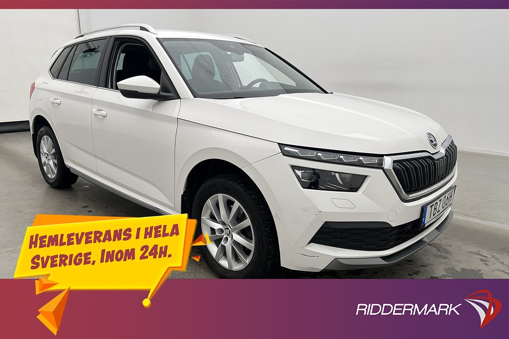 Skoda Kamiq 1.0 TSI 115hk Style Dragkrok Kamera CarPlay