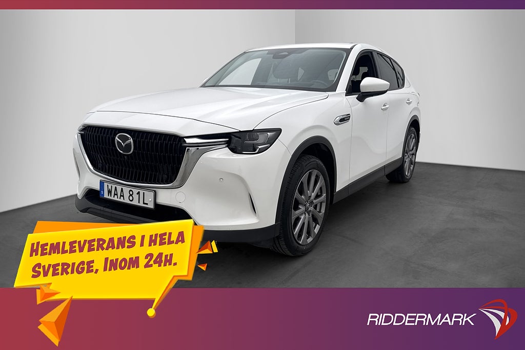 Mazda CX-60 PHEV AWD Exclusive BOSE 360° Dragkrok MOMS