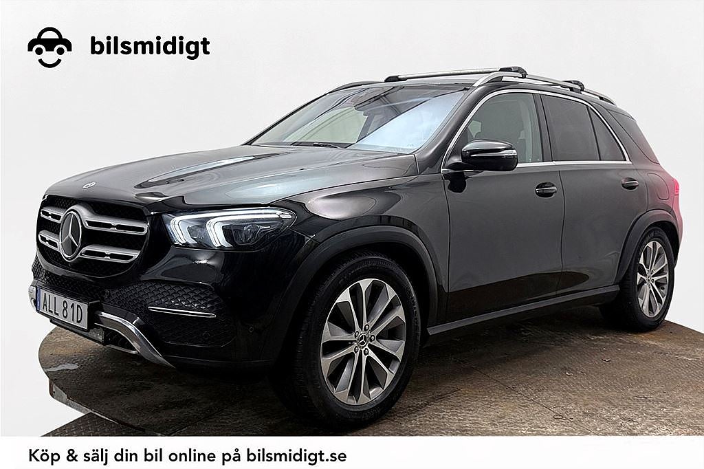 Mercedes-Benz GLE 350 de 4M Distronic+ Drag Läder AMG Ride Control+ 360