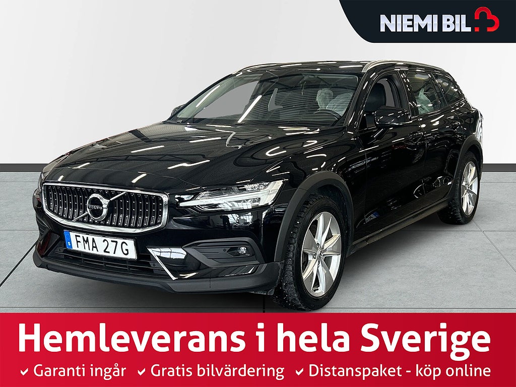 Volvo V60 Cross Country B5 AWD Momentum S&V-hjul/Kamera/H/K/Carplay/Drag/Dvärm