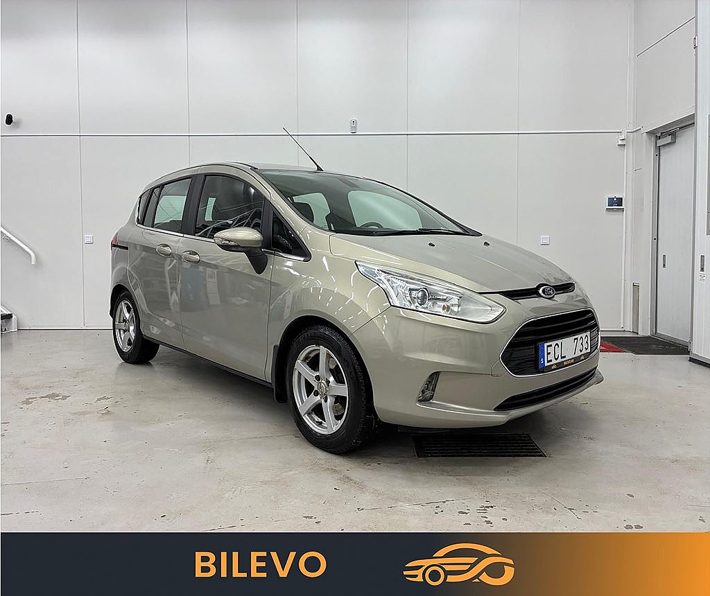 Ford B-MAX 1.4 Titanium 90hk Dragkrok Nyservad V-Hjul