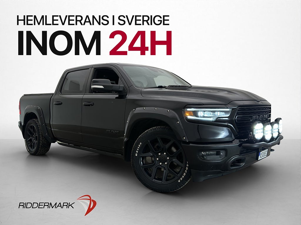 Dodge RAM 1500 Limited Night V8 4x4 Luft Pano H/K Skinn Moms