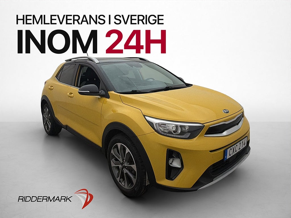 Kia Stonic T-GDI Advance Plus Kamera CarPlay HalvSkinn