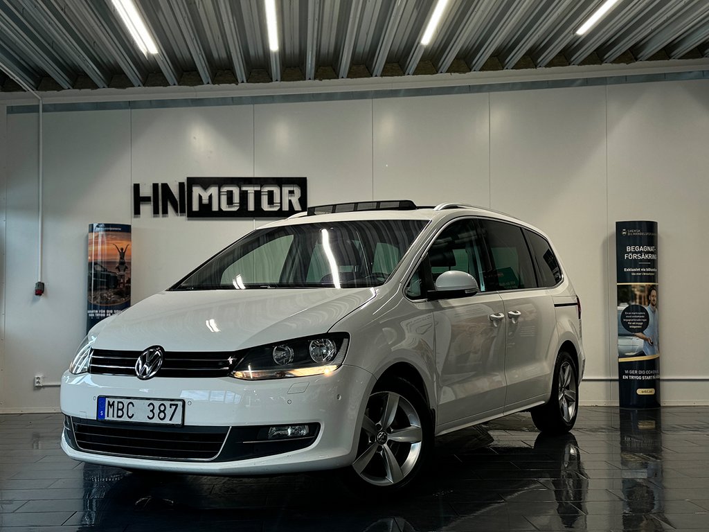 Volkswagen Sharan 2.0 TDI BMT GT |PANO|DRAG|NAVI|Kamrembytt|