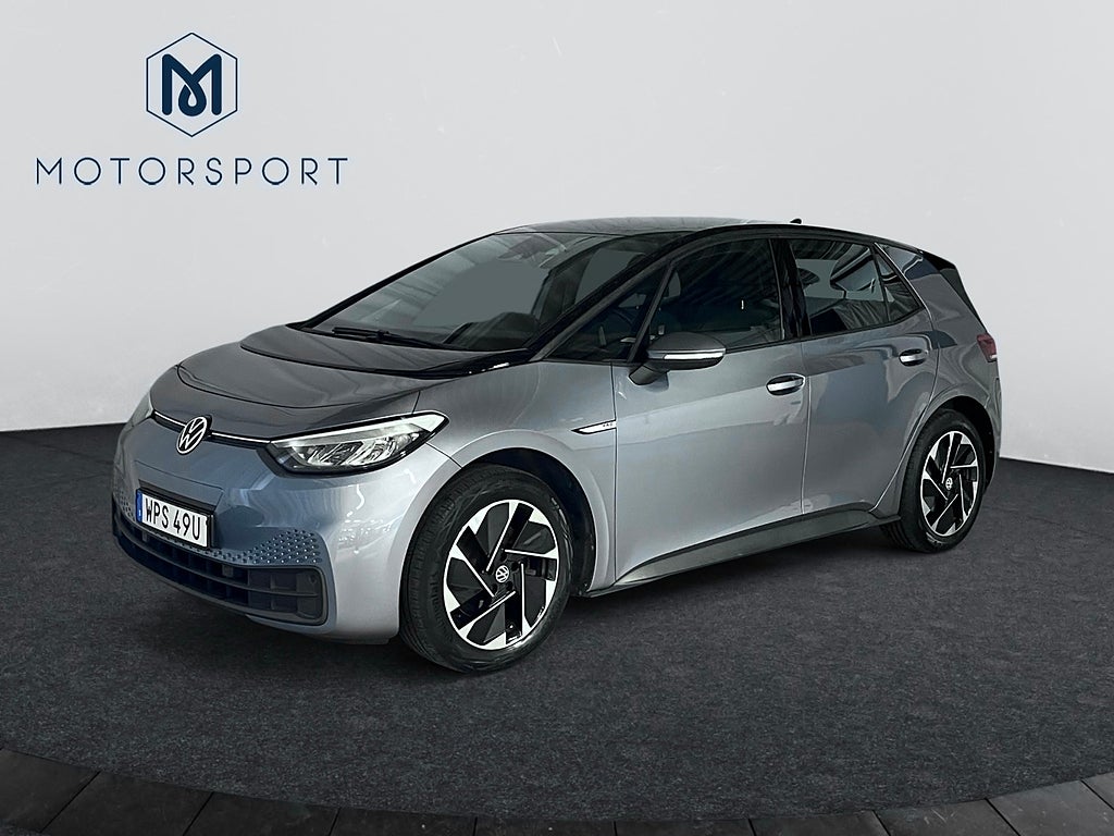 Volkswagen ID.3 Pro Performance Life Adap-farth Sensorer NAVI Förklimat