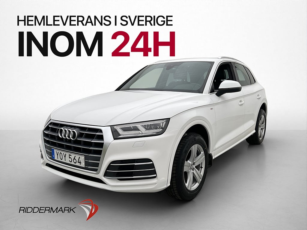 Audi Q5 2.0 TDI Quattro 190hk S-Line Värmare Drag P-Sensorer
