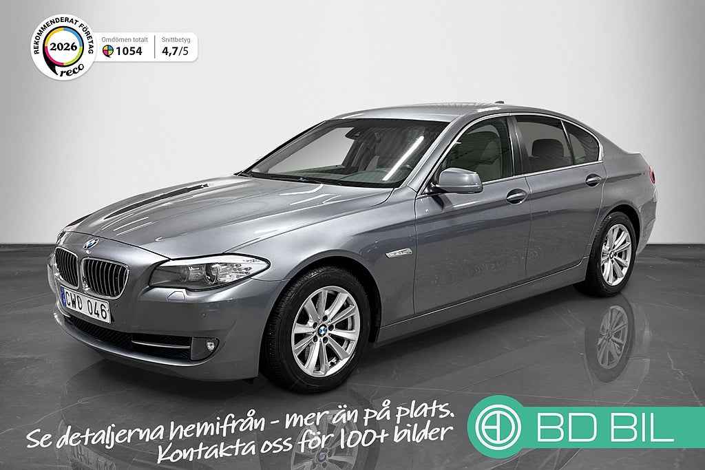 BMW 530D Nightvision Skinn Navi Dragkrok En ägare Svensksåld