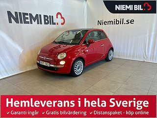 Fiat 500 1.2 8V Lounge LågSkatt/SoV-Däck/Glastak