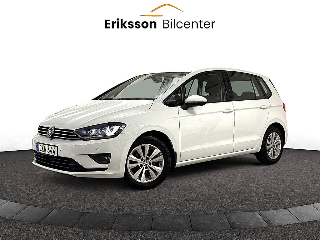 Volkswagen Golf Sportsvan 1.6 TDI 110hk DSG Keyless/B-kam/D-värm/Drag/Eu-6
