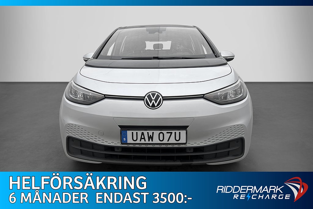 Volkswagen ID.3 Pro Performance 204hk Life Navi CarPlay