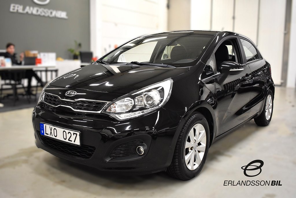 Kia Rio 5-dörrar 1.4 CVVT GLS NY BESIKTIGAD NYSERVAD RATT.V