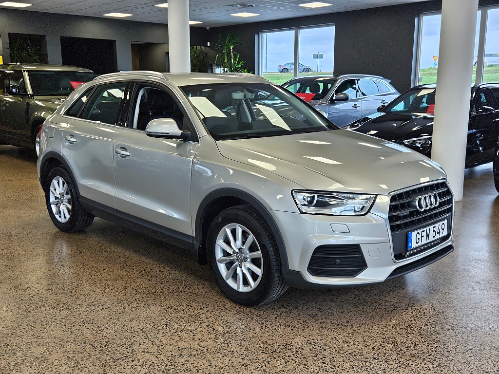 Audi Q3 2.0 TDI 150hk Quattro Sport Edition Dragkrok