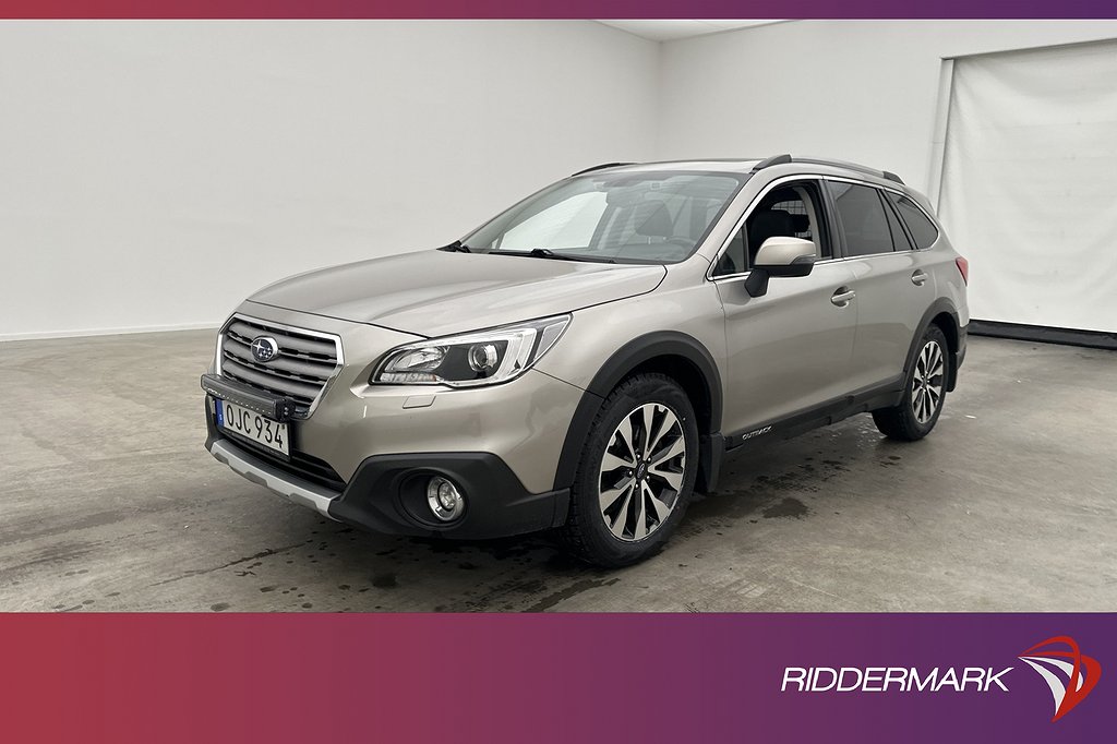 Subaru Outback 2.0 4WD 150hk Summit Taklucka Kamera Drag