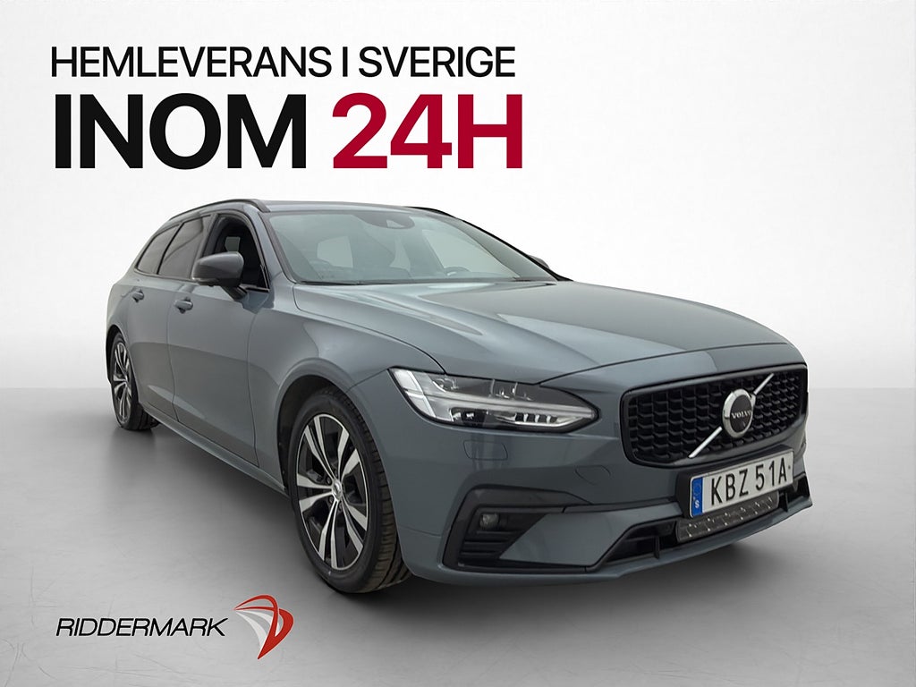 Volvo V90 B4 AWD R-Design B&W D-Värmare Pano HUD 360°