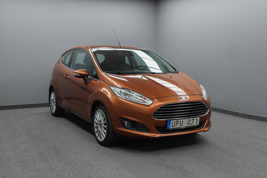 Ford Fiesta 1.0 EcoBoost 100hk Titanium Nybes Årsskatt 360:-