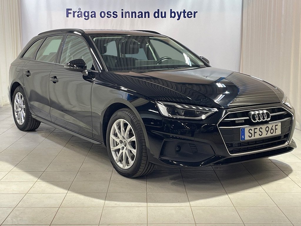 Audi A4 Avant Quattro Drag Värmare Nav Sportstol Proline 2.0 TFSI S Tron