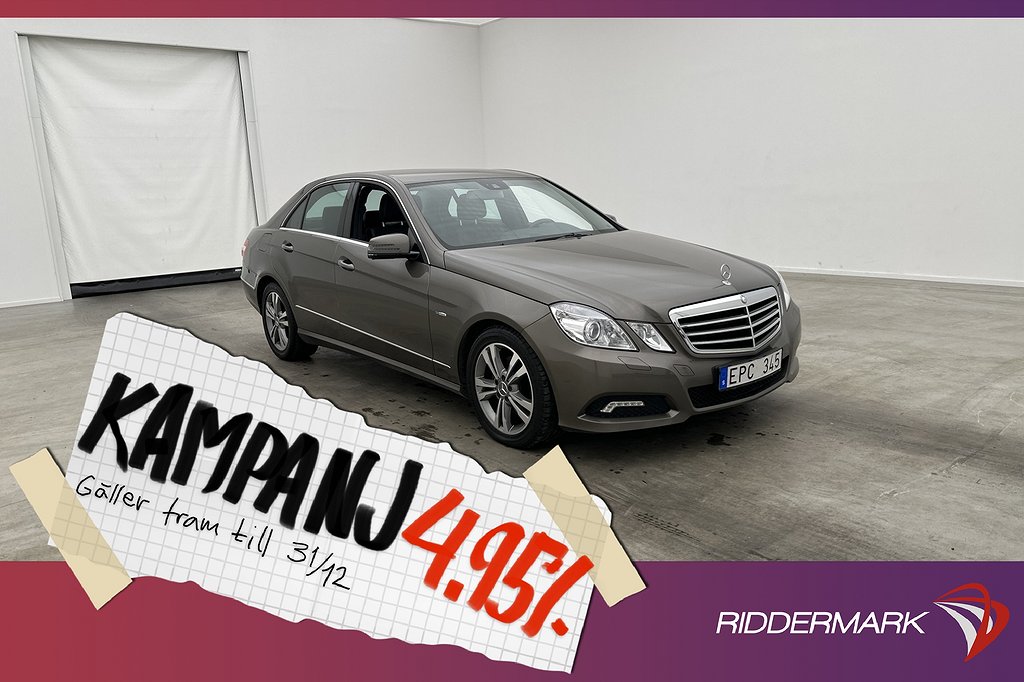 Mercedes-Benz E 350 CDI 4M D-Värmare Navi Drag 4,95% Ränta