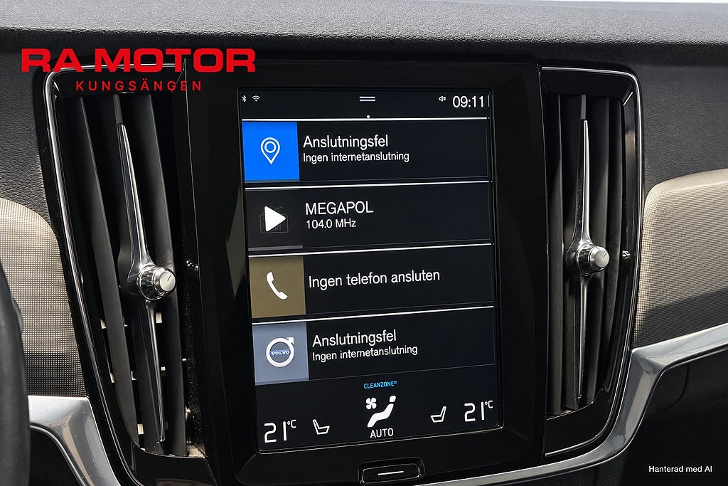 Volvo V90 Recharge T6 AWD 341hk  Momentum Adv | Drag | B-kamera | 2021