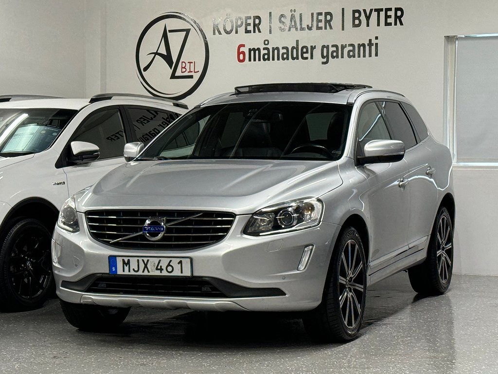 Volvo XC60 ( SÅLD )D5 AWD Geartronic Summum Panorama drag GPS skinn