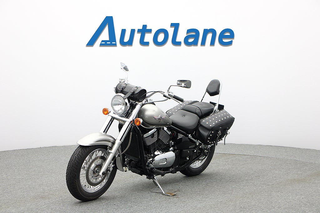 Kawasaki Vulcan 800 *Nyservad Sidoväskor Sissybar