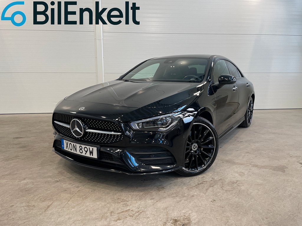 Mercedes-Benz CLA 250 e AMG Night Premium Burmester Pano 2021 218hk