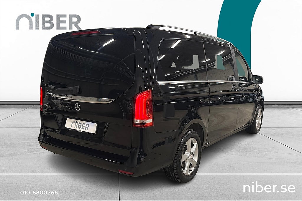 Mercedes-Benz V V 250d 3.1t 7-sits Drag, Läder, Navi, Kamera, FR 2,99%