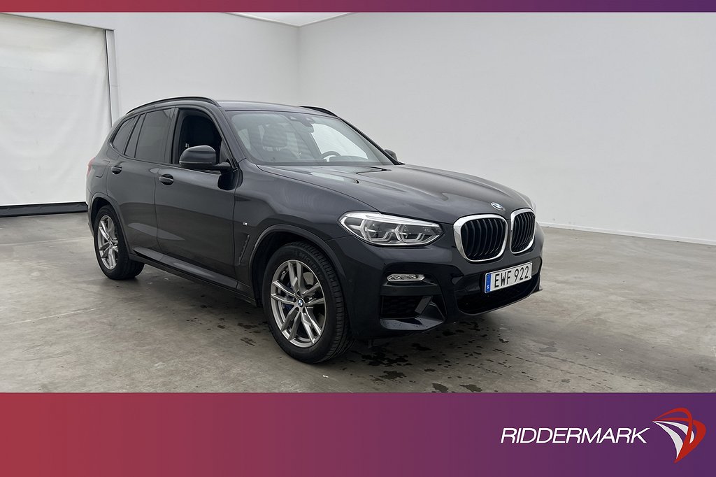 BMW X3 xDrive30i M Sport HiFi Kamera Navi Rattvärme Drag