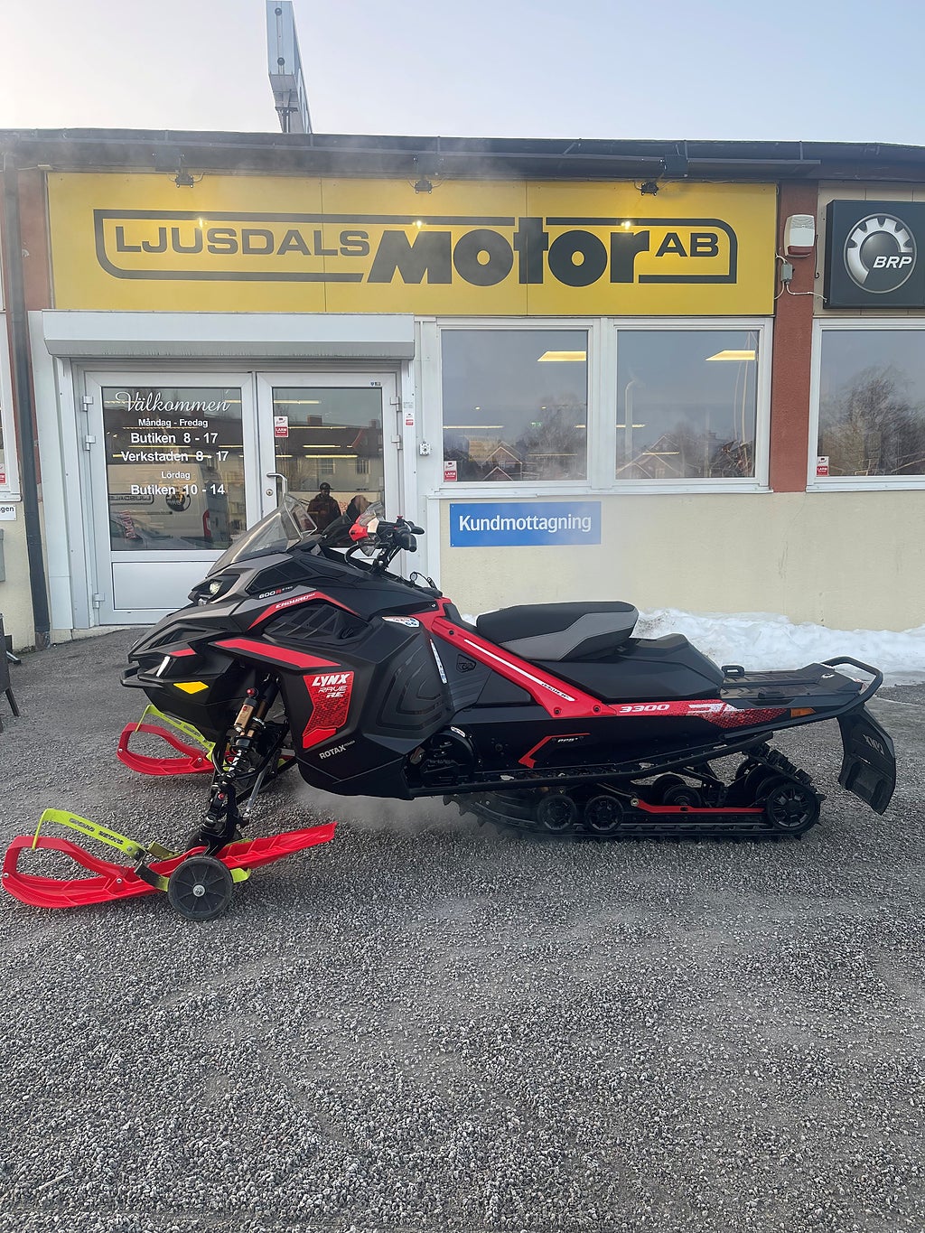 Lynx Rave Enduro e-tec 600R Nyskick