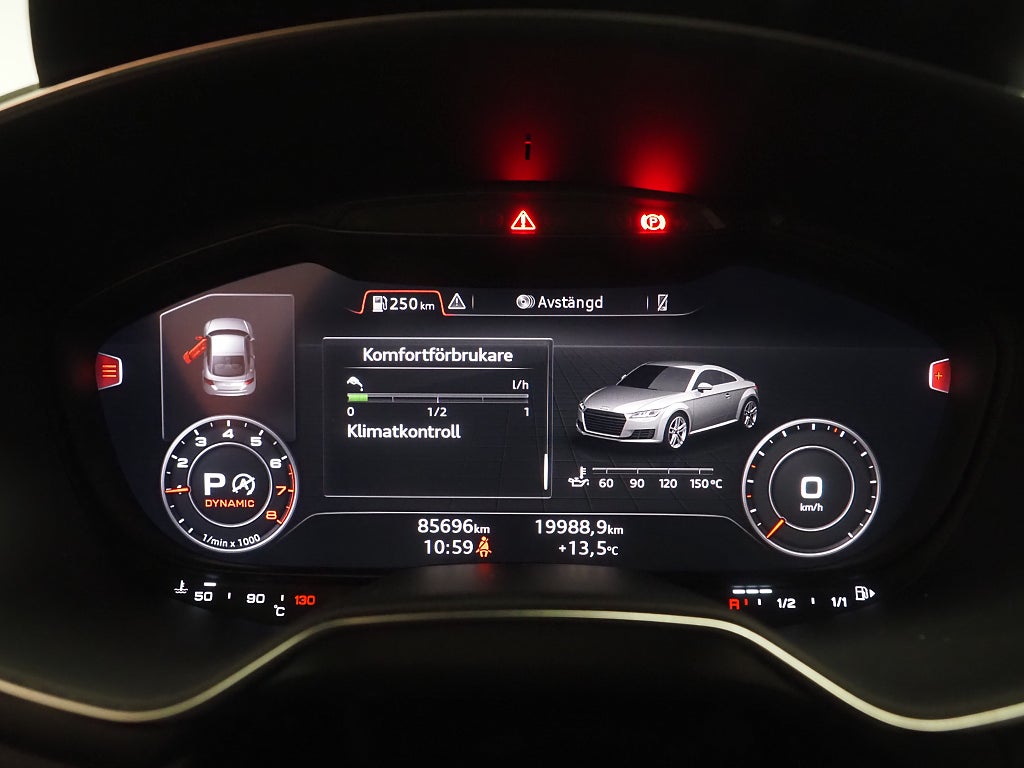 Audi TT Coupé 40 TFSI 197hk S Tronic Proline |Cockpit|M&K| 2020