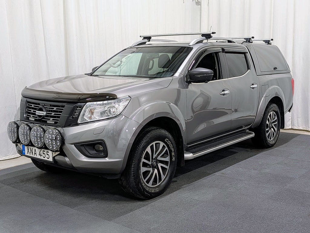 Nissan Navara Dubbelhytt 2.3 dCi 4WD Tekna|Moms|Släde|Kåpa|Eu6|