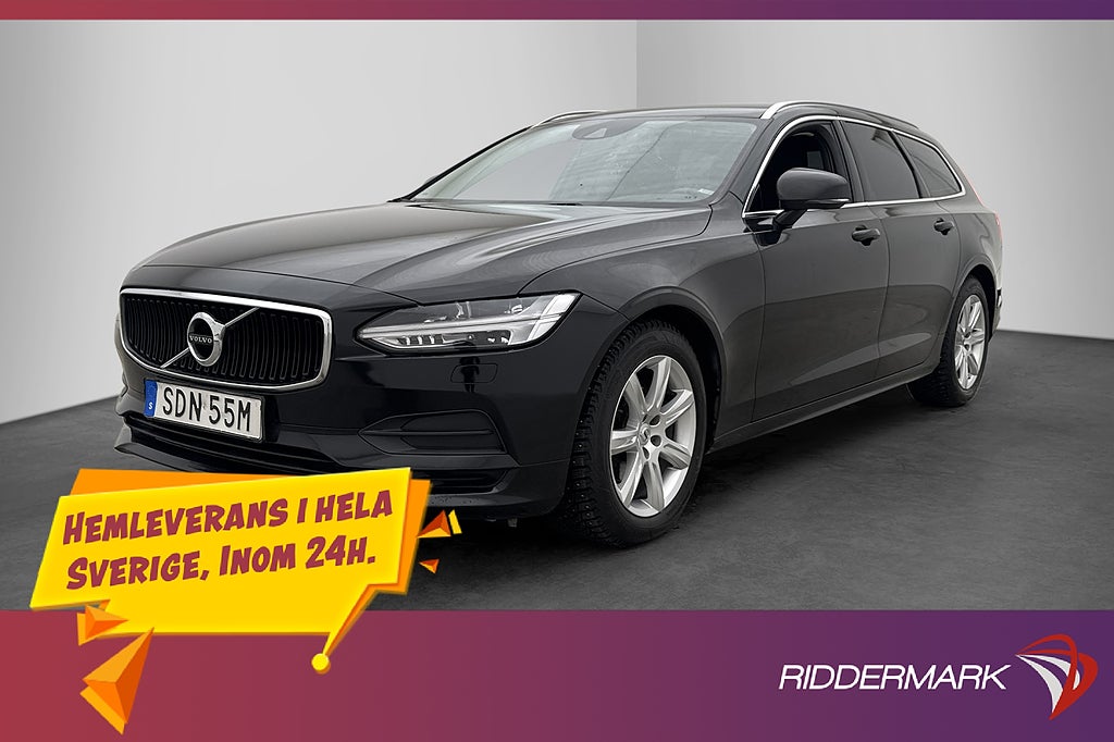 Volvo V90 D3 AWD Momentum VOC Drag Värmare Sensorer Rattvärm