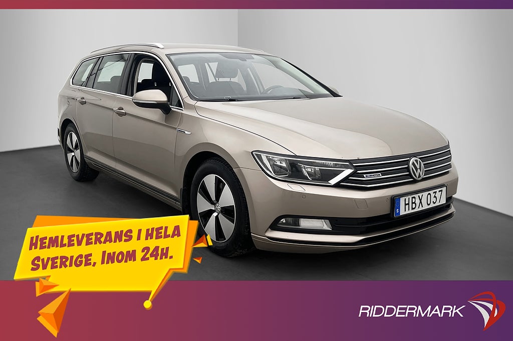 Volkswagen Passat 1.6 TDI 120hk Kamera Keyless 3-Zons Drag