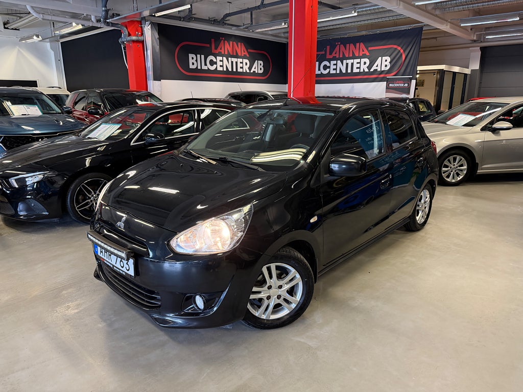 Mitsubishi Space Star 1.2 MIVEC Automat Ny servad 2 Ägare Låg årsskatt SoV