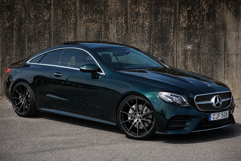 Mercedes-Benz E 400 4M Coupé AMG|Emerald Green|Burmester|Pano|Luft|