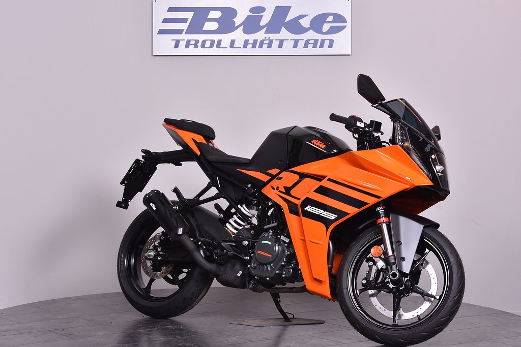 KTM RC 125 Kampanj 12 600:- Lev-klar Mellandagsrea 3,95%