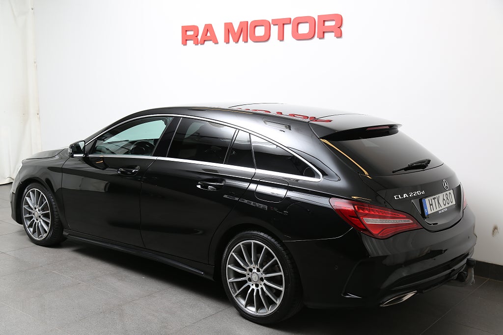 Mercedes-Benz CLA 220 d Shooting Brake 7G-DCT AMG Line Pano P-värme Drag 2017