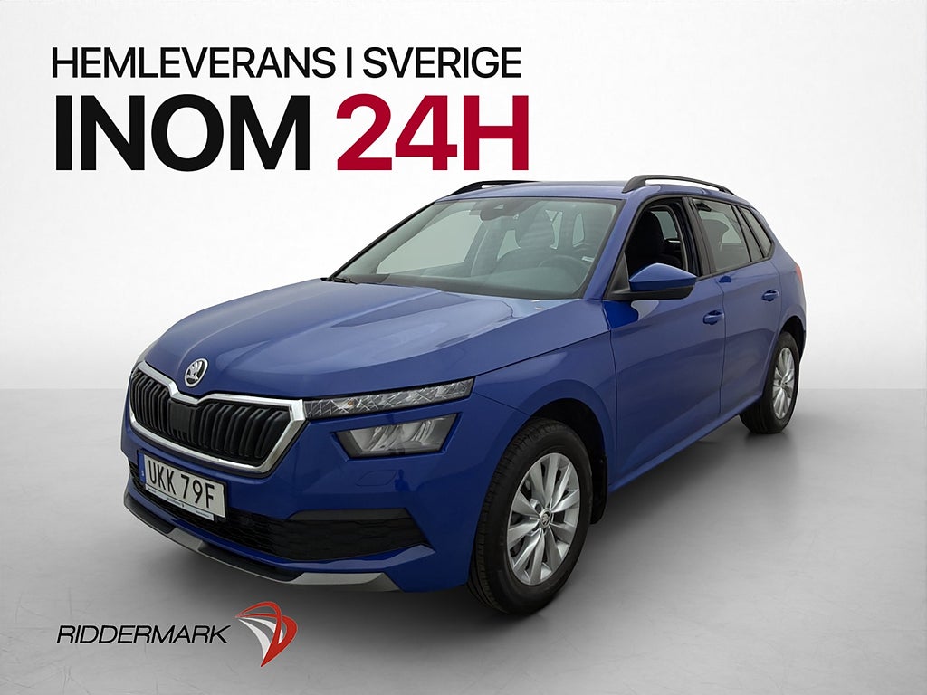 Skoda Kamiq 110hk Ambition Farthållare P-sensorer Carplay