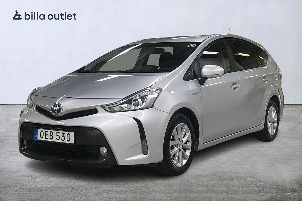 Toyota Prius Hybrid CVT 7-sits 122hk Navi HuD Backkamera