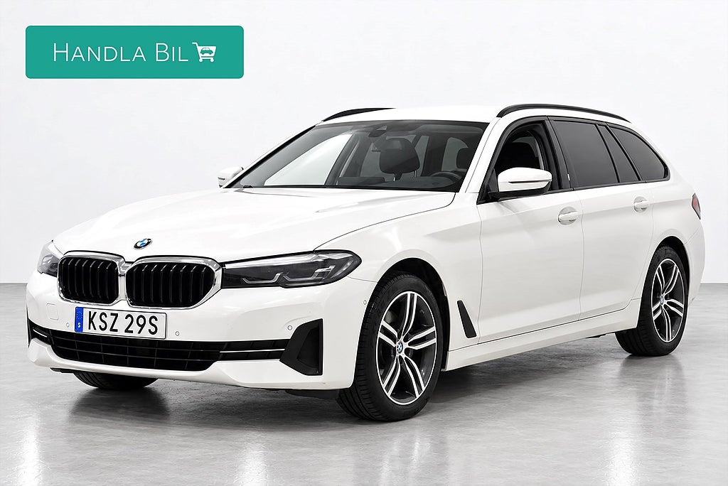 BMW 520d Touring Cockpit P-värm Skinn Hifi Navi Dragkrok