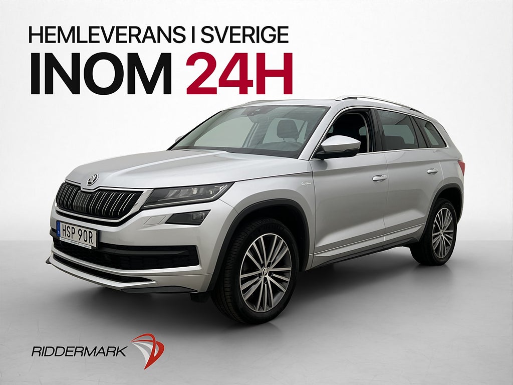 Skoda Kodiaq 2.0 TDI 4x4 190hk Canton 360° Värmare Drag