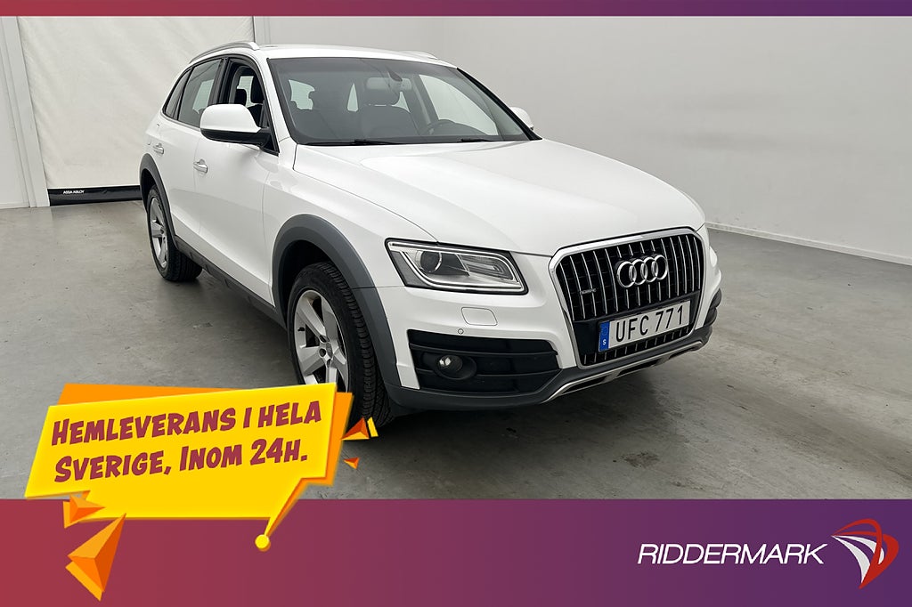 Audi Q5 2.0 TDI Quattro Sensorer Halvskinn Ny-Kamrem